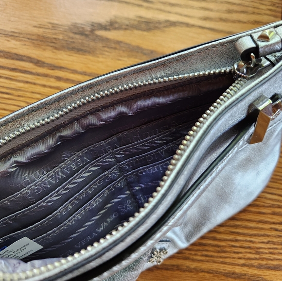 Silver purse, white saphire bracelet, silver bangle, amethyst necklace set - Picture 14 of 16